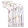 Elegant Birthday Table Decor Lace Embroidery Floral Tablecloth, 3D Flower Tulle Sheer Cover, Seasonal Tablecloth for Party Colorful Cloth Wedding