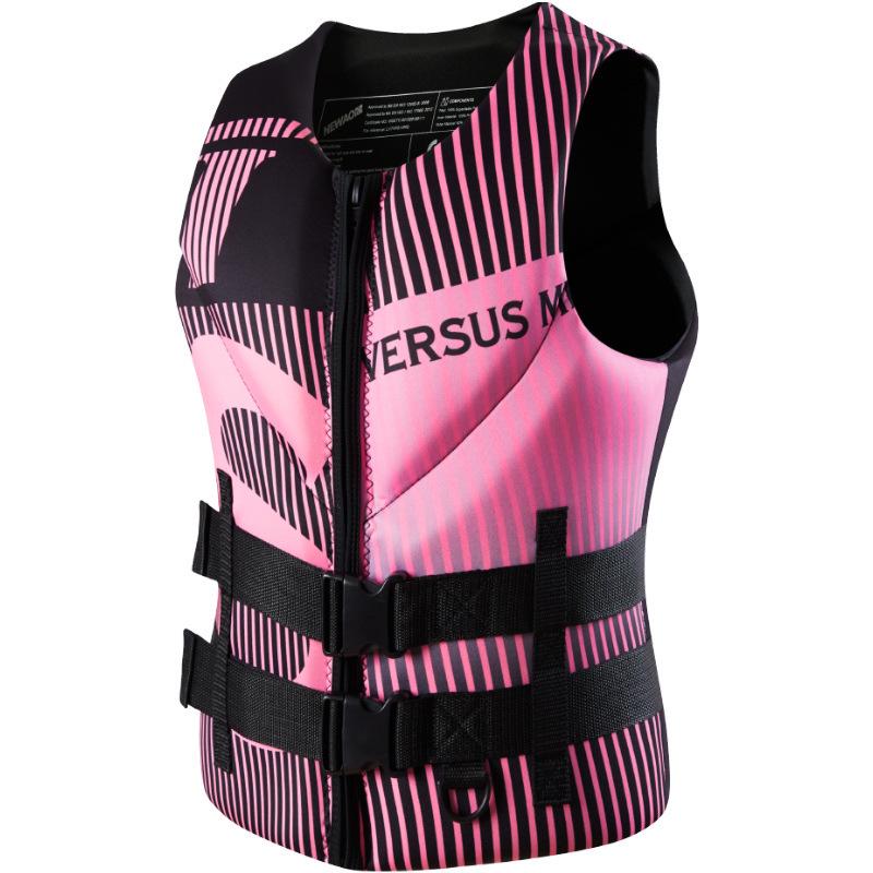 Adult Large Buoyancy Anti-Collision Vest for Fishing, Motorcycle, Boat, Swimming, Surfing, and Boating