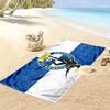 Bristol Rovers Print Beach Towel, Large Soft Quick Dry Towel for Beach Camping Swimming