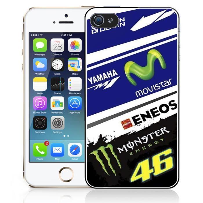 Coque iPhone 5C Yamaha M1 Moto GP Rossi 46