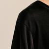 CROQUIS Men's 2024 Autumn Fitted Round Neck Short Sleeve Wool Sweater