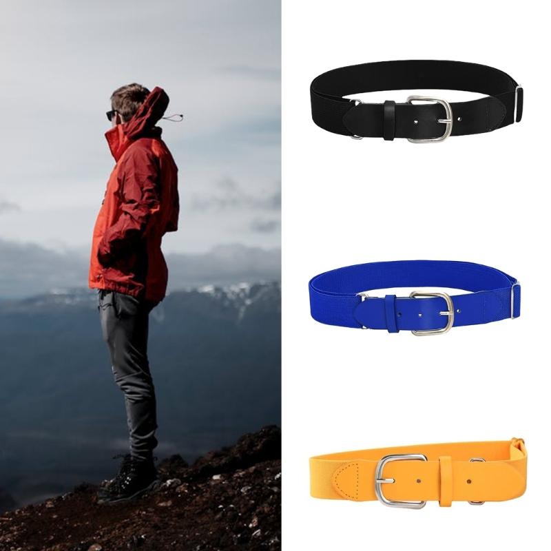 Cloth Waist Belts with Metal Buckle Thin Adjustable Waist Belt Universal Woman Man Outdoor Trousers Coat Waistband