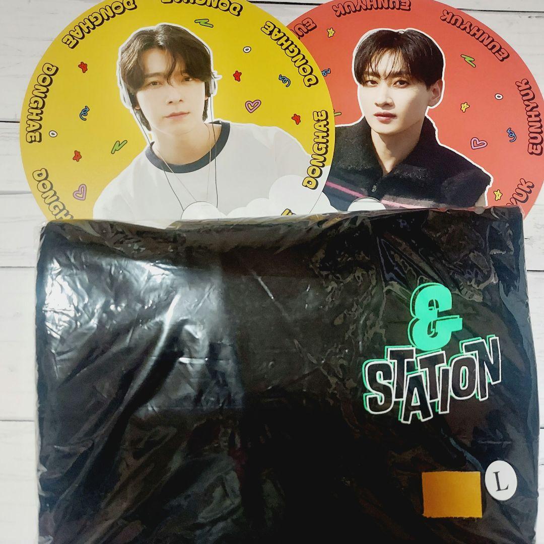 

[USED] SUPER JUNIOR-D&E T-shirt Black with admission bonus