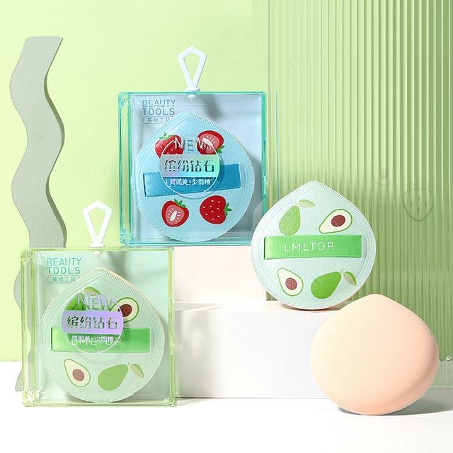 YOUSHA - Fruit Print Powder Puff Random Color - XL