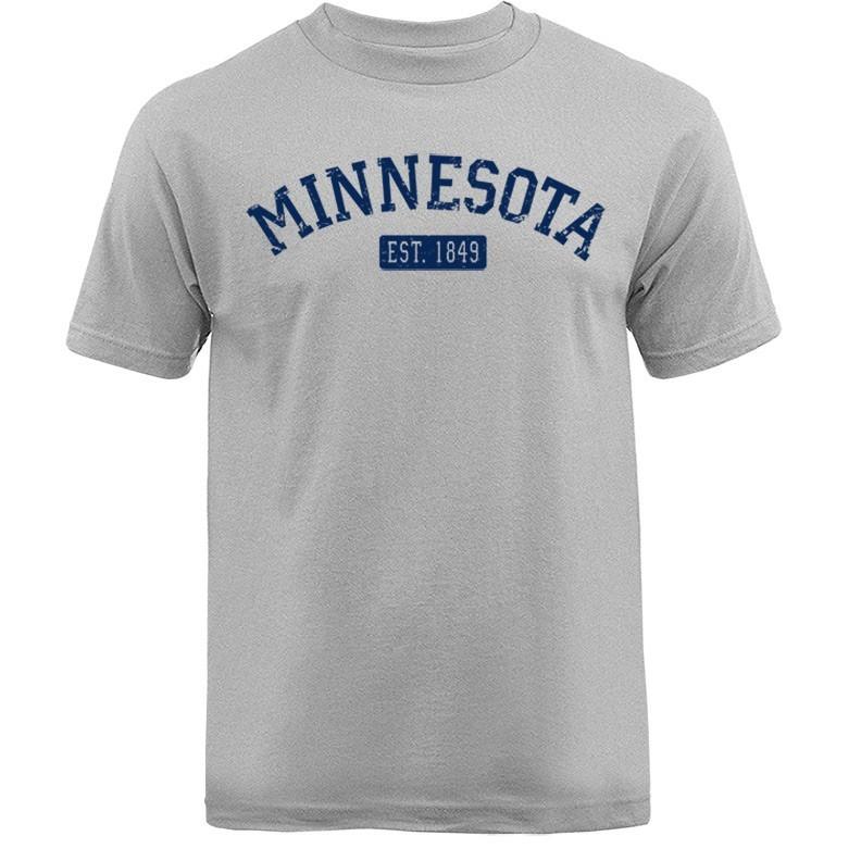 State of Minnesota MN Est. 1849 T-shirt Unisex T-Shirt S