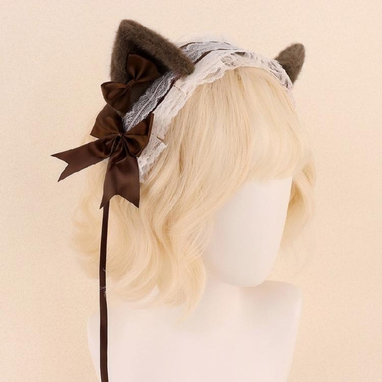 Stylish Anime Kitten Hair Hoop Eye-catching Headpiece Headwear for Stage Halloween Cosplay Role Play