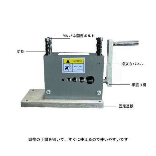 jvrenwudi Manual Electric Wire Stripper, Suitable for 1.5-18mm Wire, Hand-Cranked Wire Stripping Tool, Small Multi-Function Automatic Stripping Machi