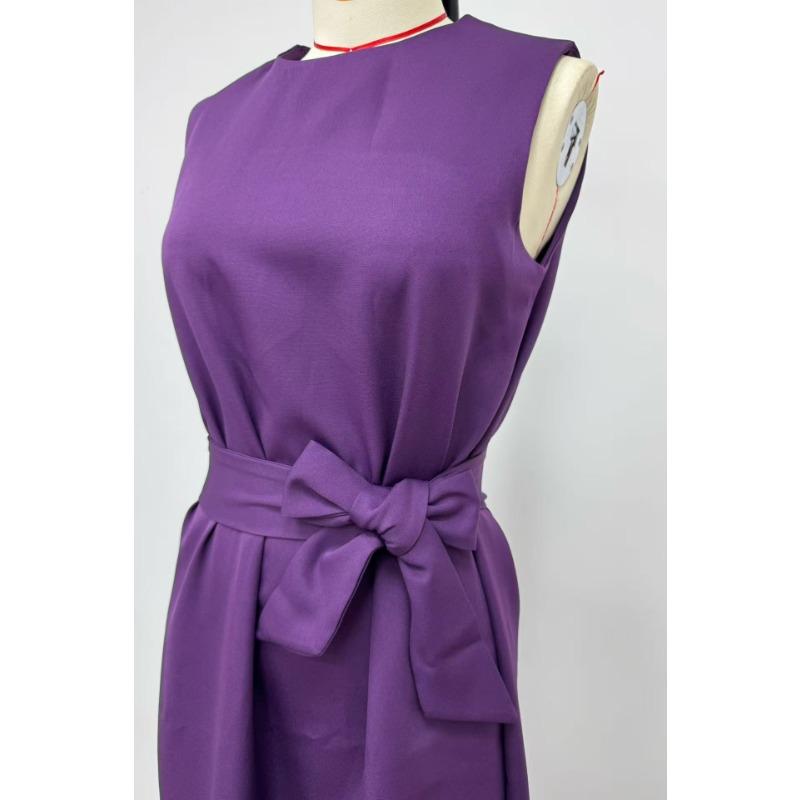 Summer Sleeveless Round Neck Fashionable Casual Long Dress