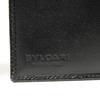 Used 11679 Trifold Wallet 288648 7942 RFID IC Chip Gold Compact Wallet Logo Clip Black Unisex from Japan AUTHENTIC