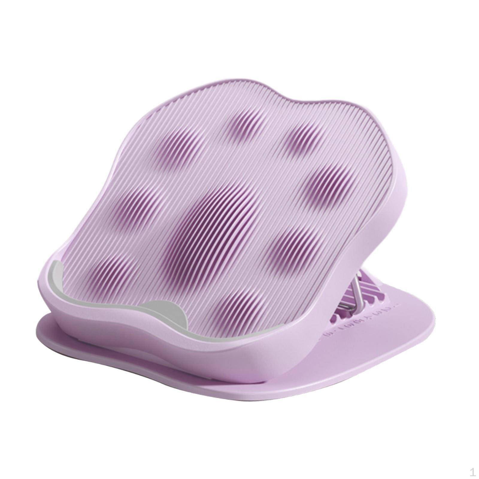 Balance Stretcher Calf Board Non Slip Foldable Pedal Leg Tilt фиолетовый
