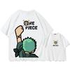 Anime One Piece Zoro Kinder 100% Baumwolle T-Shirt Kurzarm Mode Teenager Kurzarm Sommer Straße Lässig Kinder Oberteil
