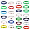 Set Of 10 Piece Vibrant Silicone Wristbands With 2026 Sports Event Country Flags Ideal For Gifts And Parties