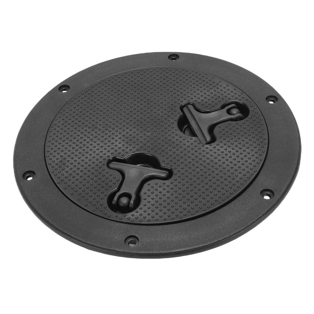 Plaque d'Inspection Ronde de Bateau 9 pouces avec Couvercle Amovible pour Navires Camping-car