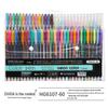 Sparkly Glitter Gel Highlighter Pen Set for Students: 12/48/60 Colors