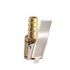 Car Inflatable Connector Practical Car Tire Inflator Valve Accessories Air Pump Clip Pure Metal Nozzle Quick Adapter Connector
