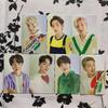 [USED] BTS Fan Club Lottery Bonus Magazine Survey JPFC Trading Cards (7 Cards)
