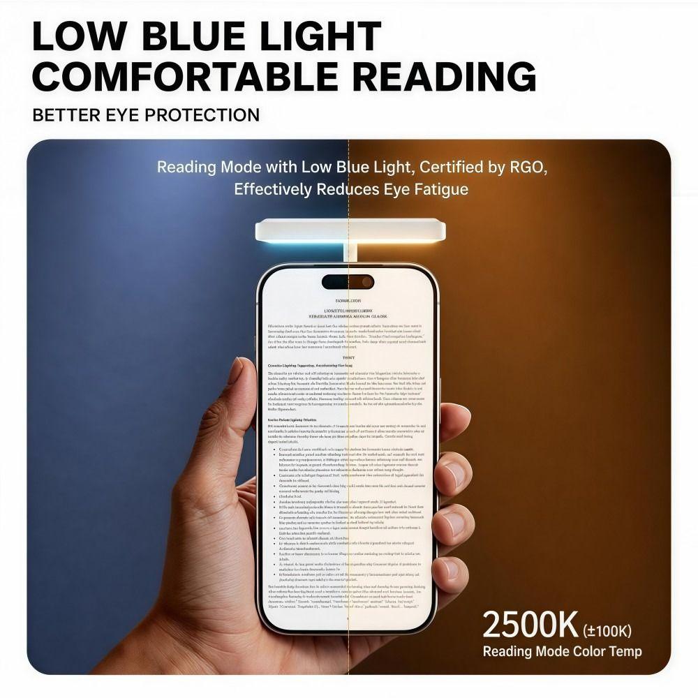 Luce Riempimento Magnetica per Telefono Multi-Angolo Ricaricabile Flessibile Anello Luminoso per Selfie Fotografia