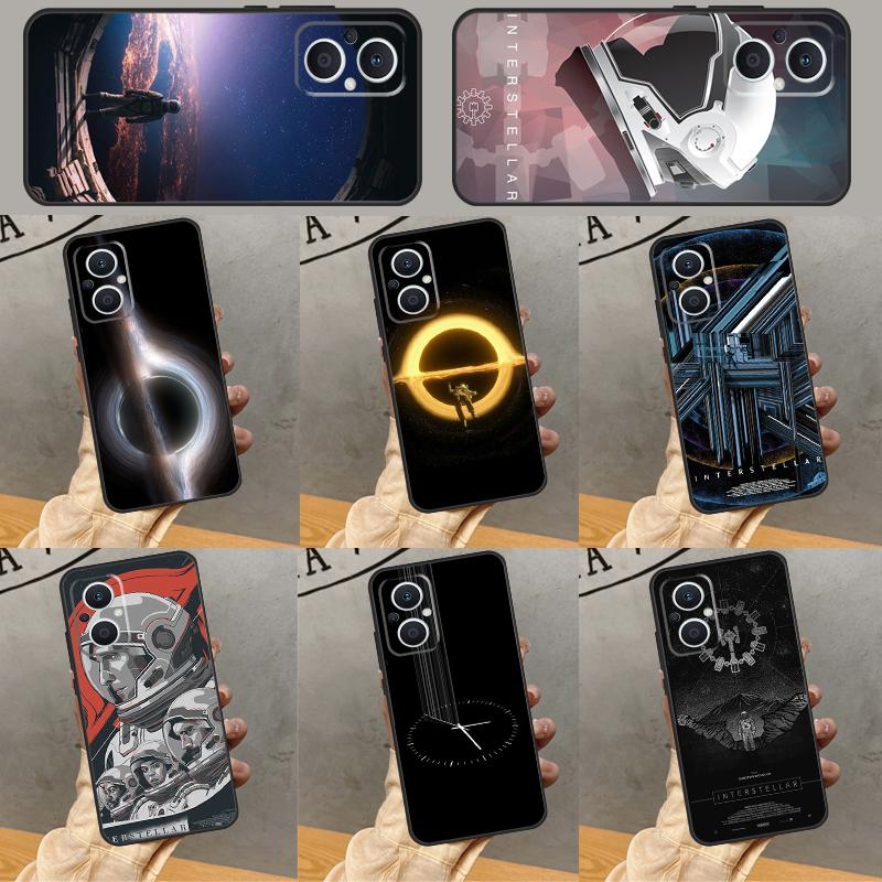 Interstellar Film Case For OPPO Reno 11 12 13 F 8T 7 8 10 Pro OPPO Find X8 Pro X3 X6 Pro X5 Lite Cover Coque