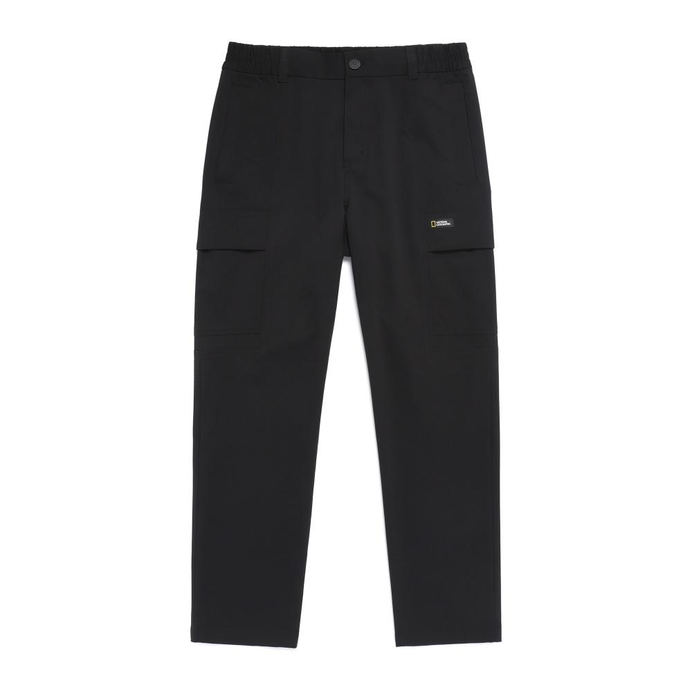 NATIONALGEOGRAPHIC N261Mpt030 Tanu Basic Fit Straight Pants Black