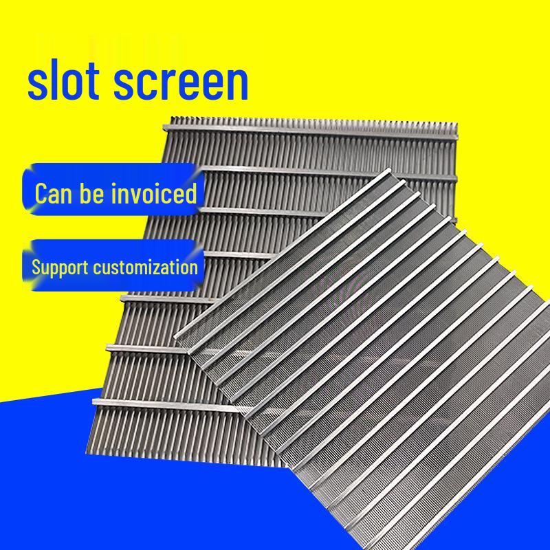 Stainless Steel Dewatering Screen & Johnson Wedge Wire Panel