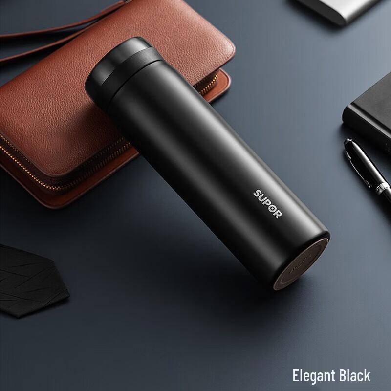 SUPOR 500ml Smart Temperature Display 316 Stainless Steel Vacuum Insulated Mug