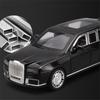 1/24 Aurus Senat Alloy Limousine Luxy Car Model Diecast Metal Bulletproof Vehicle Car Model Simulation Sound Light Kids Toy Gift