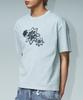 Awodeijeu Wobble Symbol Crop Short Sleeve T-Shirt [M.Grey]