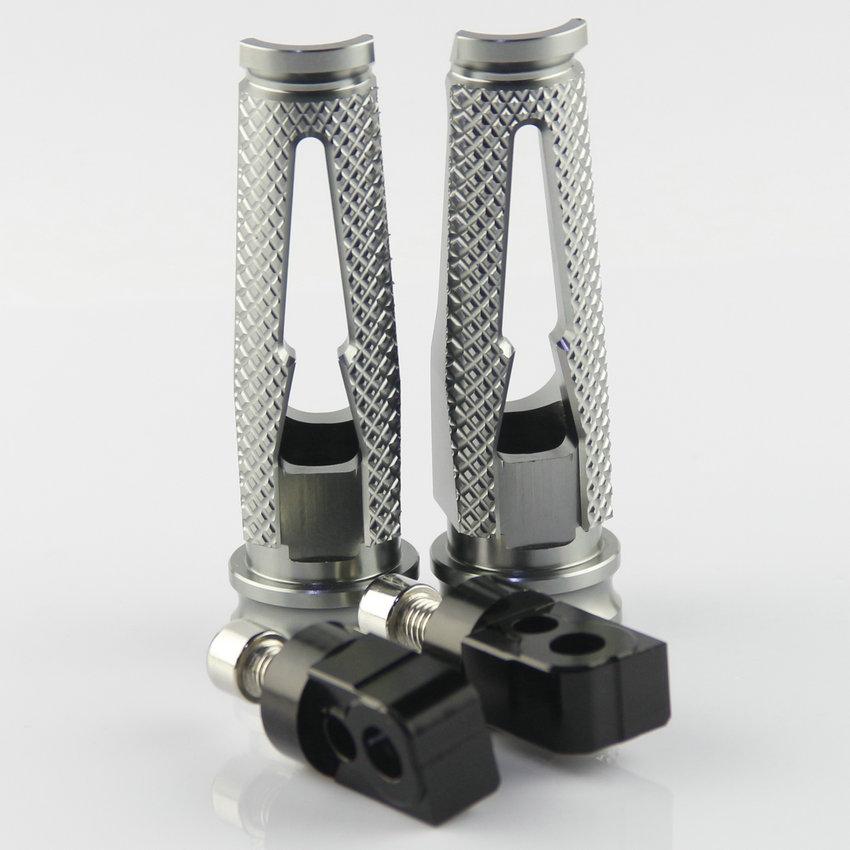 Motorcycle Footrests Foot pegs rear For Suzuki GSXR1000 GSX-R1000  GSXR750  GSXR600  GSX1300BK BK1300 BK1300 GSR750 SFV650 SV650