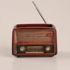 Blumentopf in Retro-Radioform – Kreatives Kunstharzhandwerk für die Inneneinrichtung