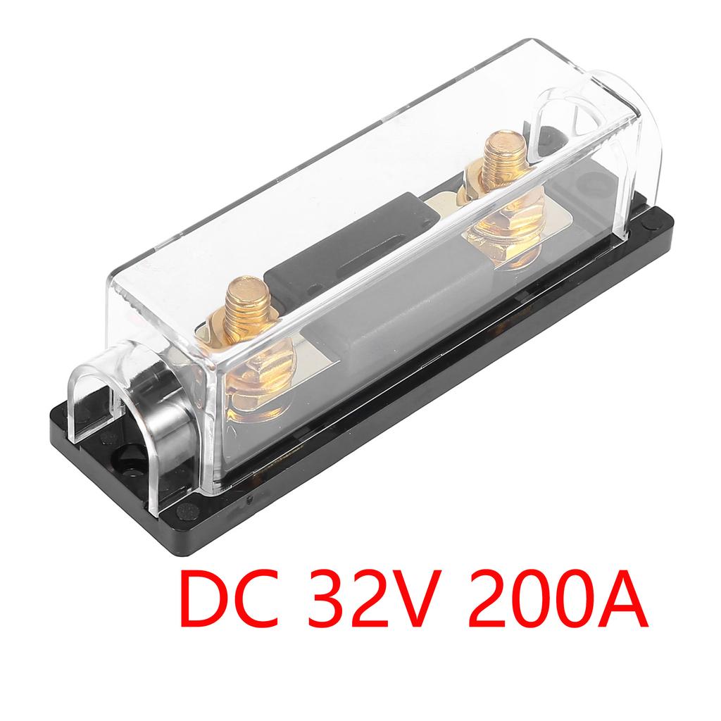 X Autohaux Car ANL Fuse Holder Bolt-on Fuse Auto Fuse Holders Fusible Link with 30/40/60/80/100/125/150/200/250/300A Fuses AMP