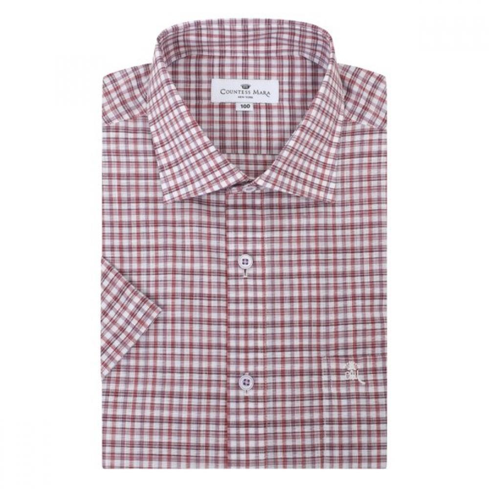 Countess Mara Short Sleeve Shirt Multi Check Regular Fit Cdcz2c6405r0 95