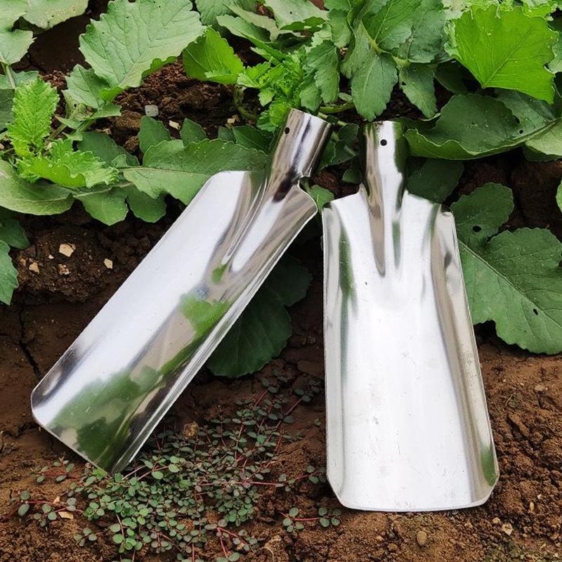 Paletta Piccola in Acciaio al Manganese Addensato per Fori per Piantare Fiori Erba di Montagna Attrezzi Agricoli