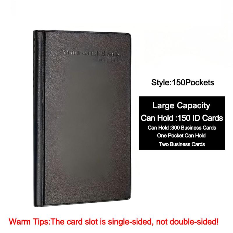 60/90/120/150 Pocket ID Credit Card Holder Business Card Holder Book Case Organizer Name Card Book Holder Card Case Cards Album
