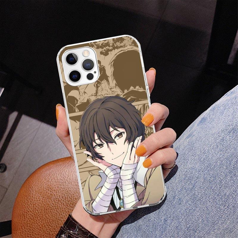 Bungo Stray Dogs Dazai Handyhülle Für iPhone 17 Air 16 Pro Max 16E 15 + 14 Plus 11 12 13 Mini 7 8 SE Geschenk Druckabdeckung Fundas 16