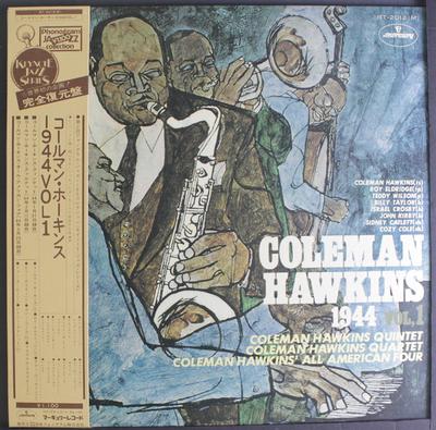 LP-skiva COLEMAN HAWKINS - 1944 Vol.,1 BT2012 MERCURY 1973 Japan Jazz Begagnad