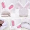 Cute Pet Dog Cat Cap Rabbit Hat Costume Warm Rabbit Hat New Year Party Christmas Cosplay Accessories Photo Props Headwear