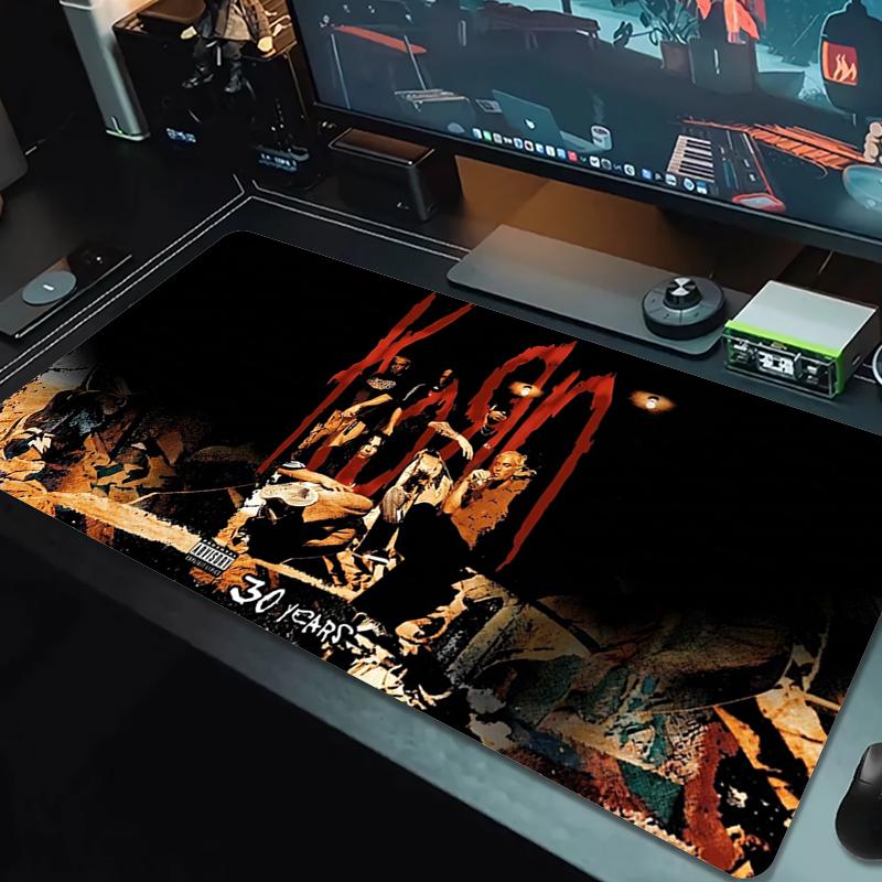 Korn Mouse Pad Large Gaming Table Cushion Non-slip Laptop Tablet Big Mousepad XXL Mat Mini PC Playmat With Lock Edge_xia
