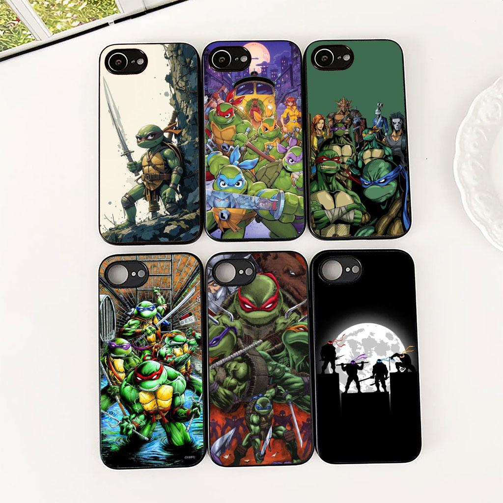 Phone Cover for Motorola Moto G86 G57 E14 E15 G14 G34 G35 G84 G24 A54 G15 Power E22 Soft Case Ninjas Anime T-Turtles Cartoon