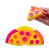 Pizza Squeeze Toy Stress Relief Ball Soft Slow Rising Toy Fun Pizza Shape Sensory Fidget Toy Portable Decompression Gift for Kids