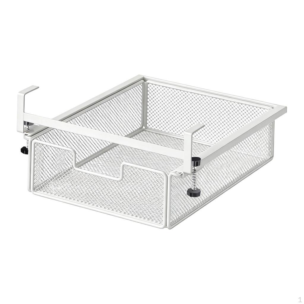 Drawer Basket, Storage Shelf for Office Supplies And Household Items, Metal Tray