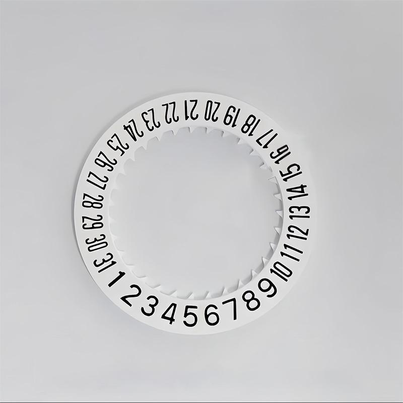 NH35 NH36 Date Dial Fits NH35 NH36 NH34 Movement SKX007 SKX009 White Black Automatic Mechanical Movt Day Date Dial Wheel