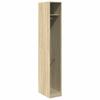 Wardrobe in Sonoma Oak Finish 30 x 50 x 200 cm Engineered Wood