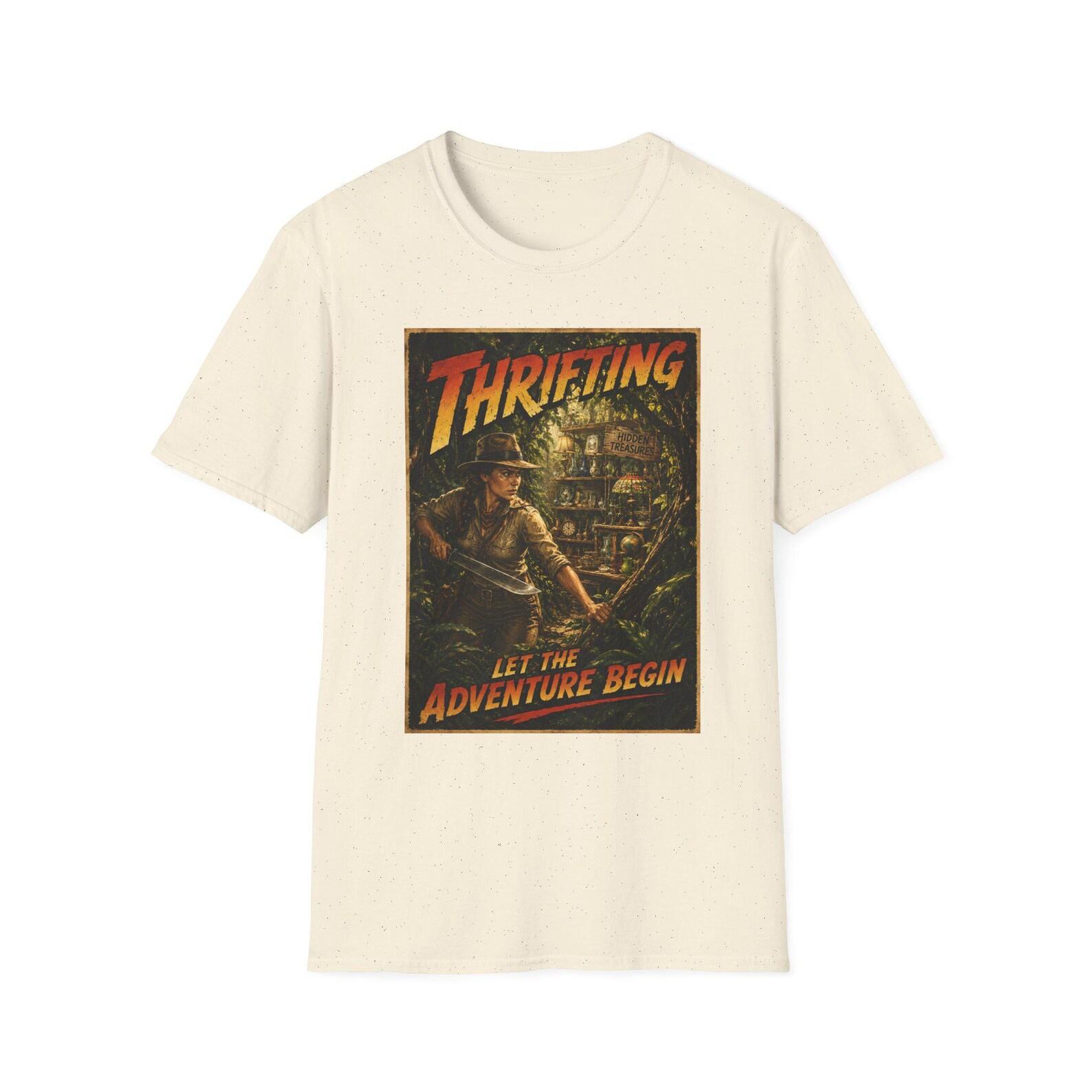 Thrifting Adventure T-Shirt | Vintage Explorer like Indiana Jones 3XL