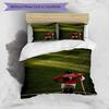 Ronaldo's Devil's Arrival Bedding Set, Breathable Duvet Cover with Pillowcases, Soft Bed Linen for Bedroom Home Decoration, Perfect Festival Birthday 