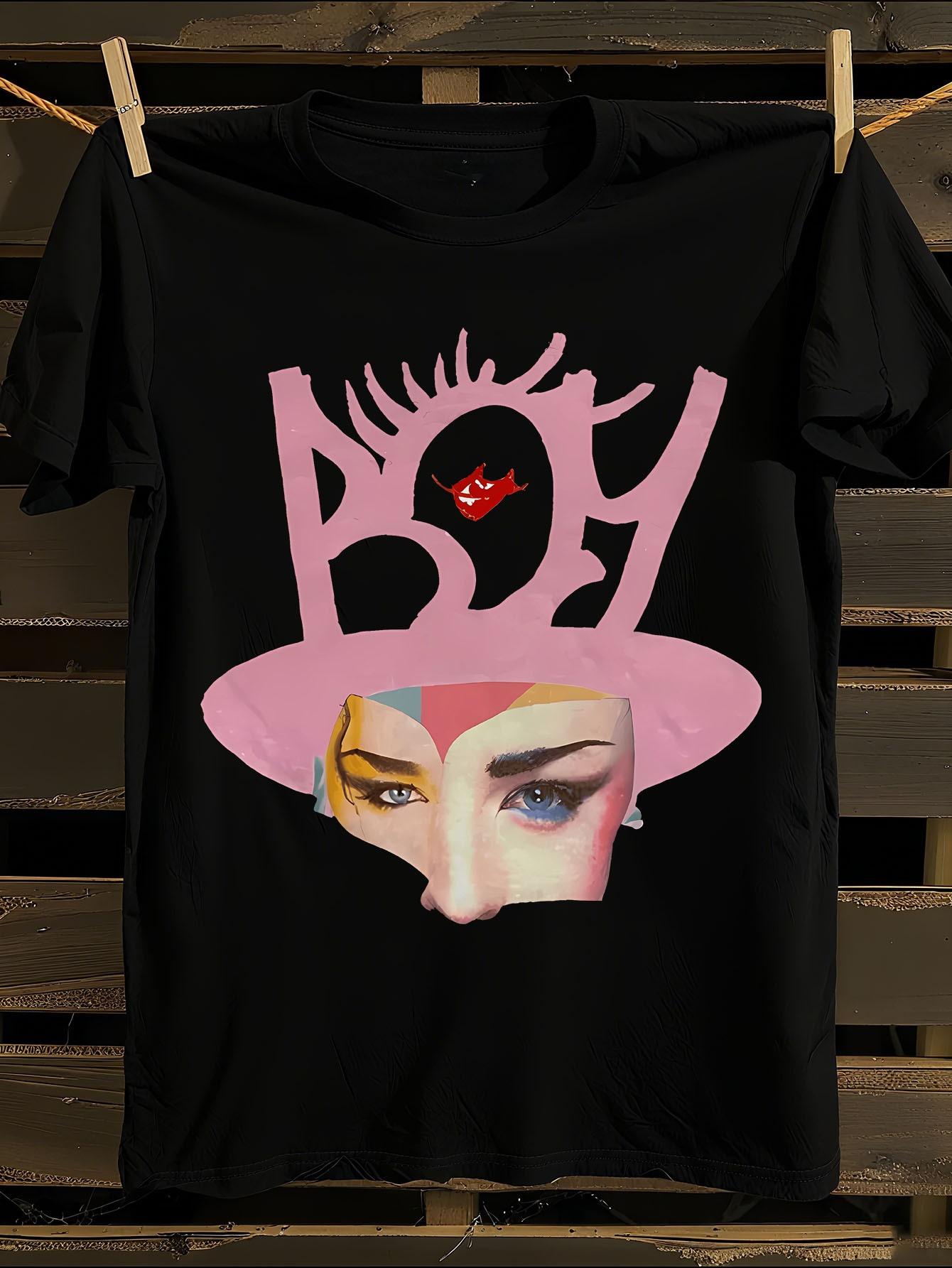 Boy George Culture Club Iconic Collage Tshirt M