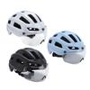 Bike Helmet with Magnetic Photochromic Goggles PC EPS Windproof Impact Proof Lightweight Breathable 