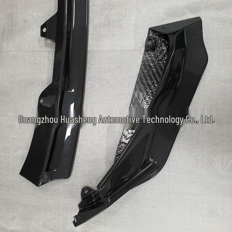 BMW G80/G82 M3/M4 Carbon Fiber V-Style Front Lip, Three-Piece Design