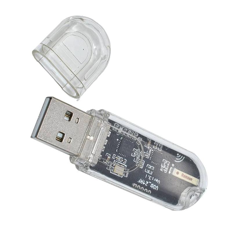 

Wireless USB Adapter USB Transfer nRF24L01 Modules Seamless Communication Solution Fast & for Multiple Devices