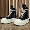 Fashion Shoes for Women Women's Ankle Boots Trendy Retro High-top Womens Shoes Fashion Casual Chunky Platform Luxury Designer Sneakers