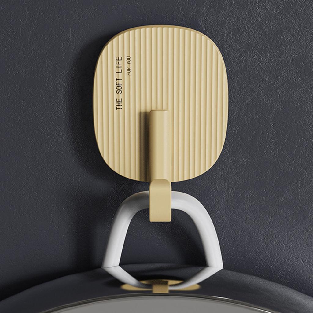 Praktischer Klebe-Wandhaken Einzeln Ohne Nagel Benötigt Bilderhaken Wasserdicht für Badezimmer Hängelösung